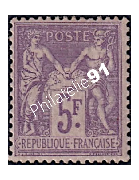 Timbre Classique n° 95, collection timbres France