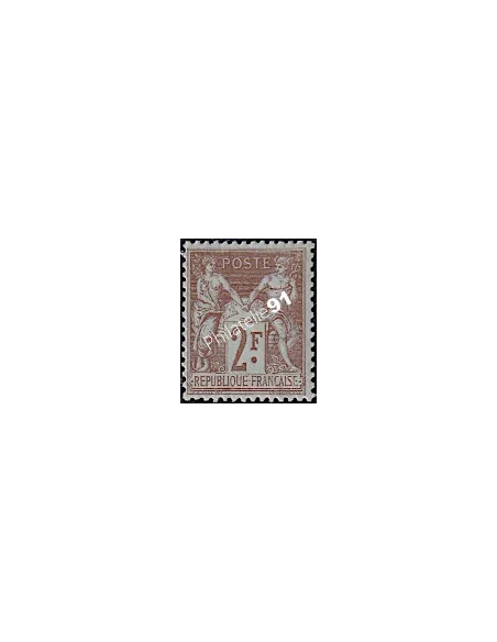 Timbre Classique n° 105, collection timbres France