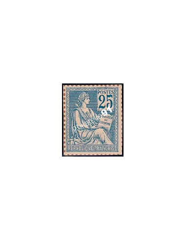 Timbre n° 118 sur bristol, Type Mouchon, Collection timbres France