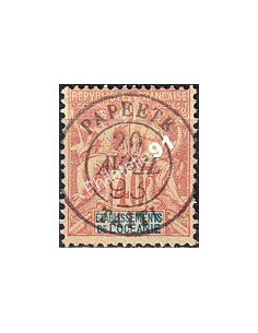 Océanie, n° 10 oblitéré, collection timbres des colonies françaises