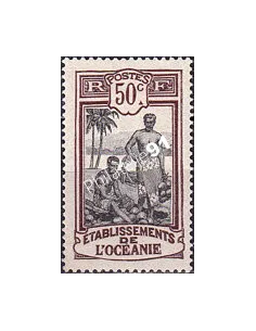 Océanie, n° 33 charnière, collection timbres des colonies françaises