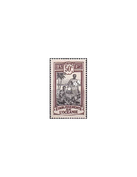 Océanie, n° 33 charnière, collection timbres des colonies françaises