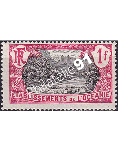 Océanie, n° 35 neuf, collection timbres des colonies françaises