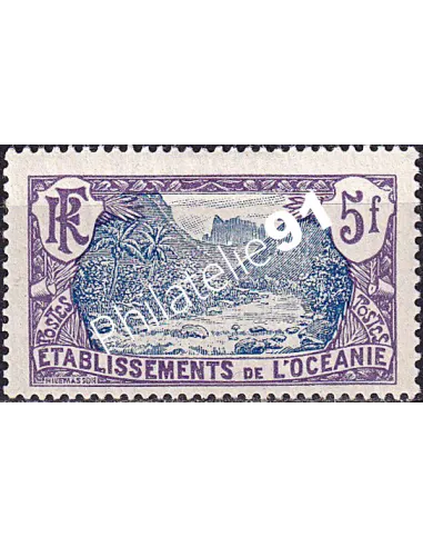 Océanie, n° 37 charnière, collection timbres des colonies françaises
