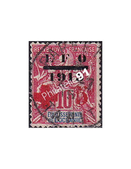 Océanie, n° 39 oblitéré, collection timbres des colonies françaises