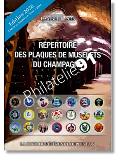 Répertoire des plaques de Muselets du Champagne - Additif Lambert 2026