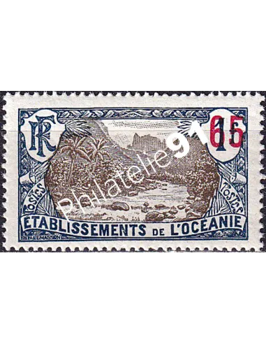 Océanie, n° 58 charnière, collection timbres des colonies françaises