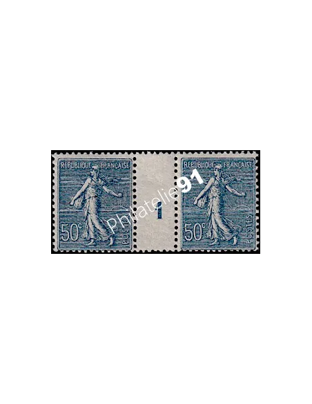 Timbre n° 161 en paire millésimée, collection timbres France