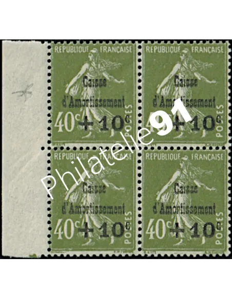 Timbres n° 275a, Semeuse, collection timbres France