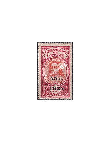 Océanie, n° 65 neuf, collection timbres des colonies françaises