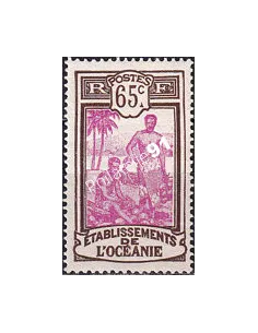 Océanie, n° 71 charnière, collection timbres des colonies françaises