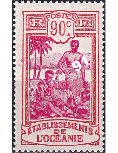 Océanie, n° 72 neuf, collection timbres des colonies françaises