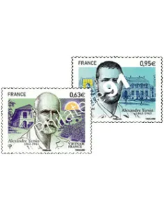 Timbres de France n° 4798 et 4799 - Alexandre Yersin