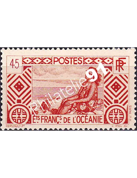 Océanie, n° 97 neuf, collection timbres des colonies françaises