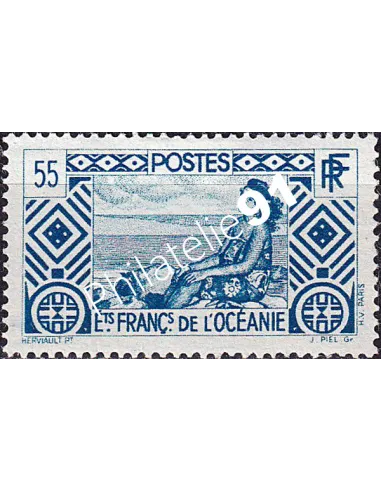 Océanie, n° 100 neuf, collection timbres des colonies françaises