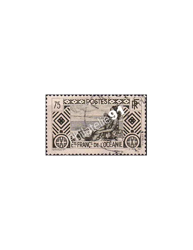 Océanie, n° 104 oblitéré, collection timbres des colonies françaises