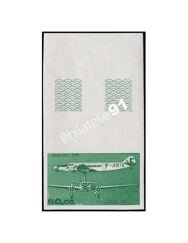 Timbre de France PA n° 60a, Trimoteur Dewoitine 338, timbre France
