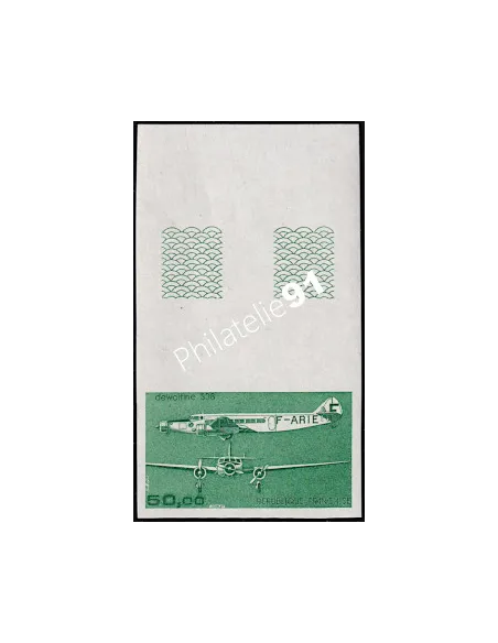 Timbre de France PA n° 60a, Trimoteur Dewoitine 338, timbre France