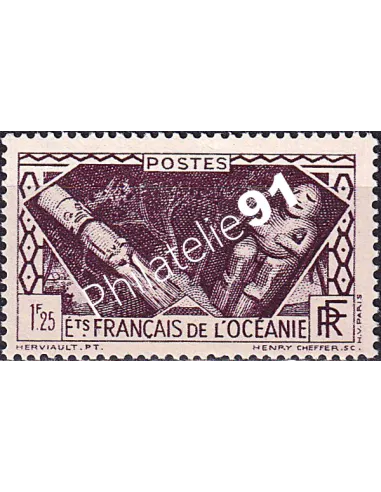 Océanie, n° 108 neuf, collection timbres des colonies françaises