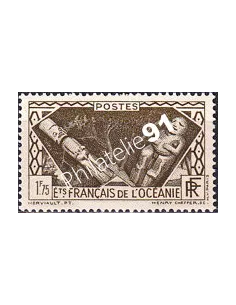 Océanie, n° 113 neuf, collection timbres des colonies françaises
