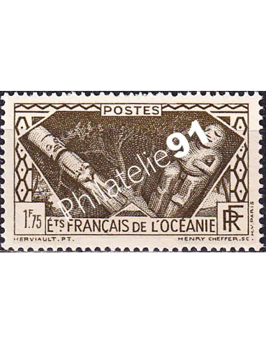 Océanie, n° 113 neuf, collection timbres des colonies françaises