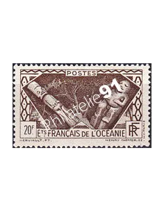 Océanie, n° 120 charnière, collection timbres des colonies françaises