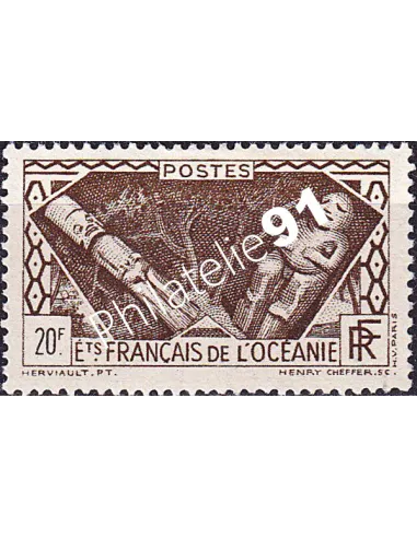 Océanie, n° 120 charnière, collection timbres des colonies françaises