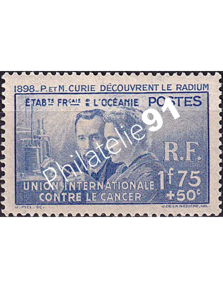 Océanie, n° 127 charnière, collection timbres des colonies françaises