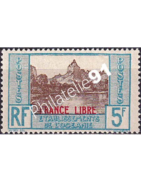 Océanie, n° 141 neuf, collection timbres des colonies françaises
