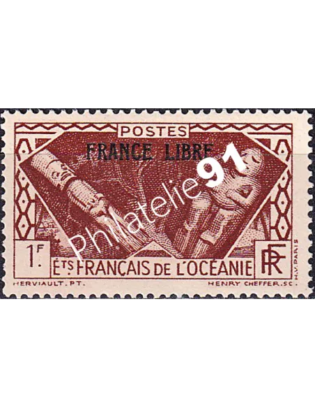 Océanie, n° 144 neuf, collection timbres des colonies françaises