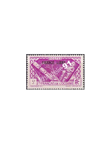 Océanie, n° 147 neuf, collection timbres des colonies françaises