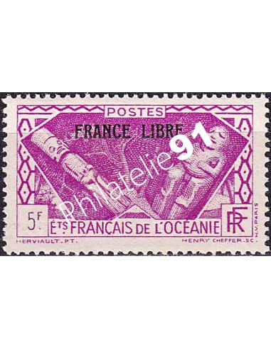 Océanie, n° 147 neuf, collection timbres des colonies françaises