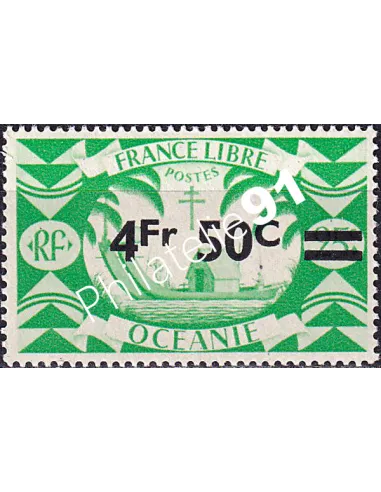Océanie, n° 178 neuf, collection timbres des colonies françaises