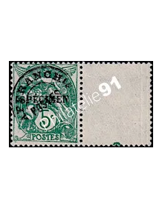 Cours Instruction,Préoblitéré n° 41-CI 1, type Blanc, Collection Timbres France