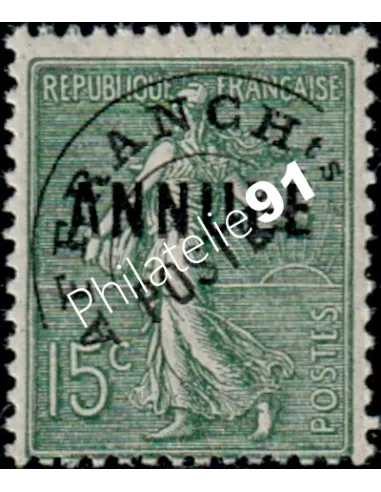 Cours Instruction, Préoblitéré n° 45-CI 1, Semeuse, Timbres France