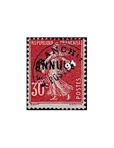 Cours Instruction, Préoblitéré n° 58-CI 1, Semeuse, Timbres France