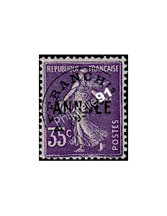 Cours Instruction, Préoblitéré n° 62-CI 1, Semeuse, Timbres France