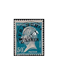 Cours Instruction,Préoblitéré n° 68-CI 1, type Pasteur, Timbres France