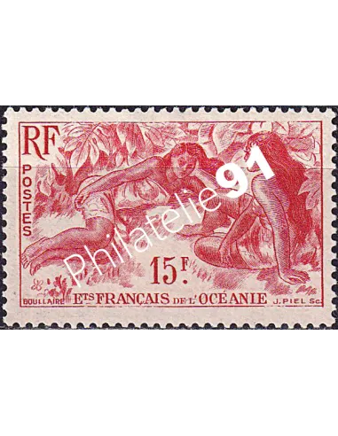 Océanie, n° 198 charnière, collection timbres des colonies françaises