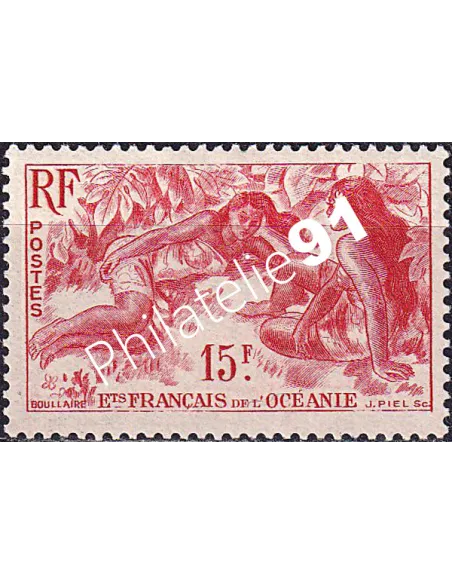 Océanie, n° 198 charnière, collection timbres des colonies françaises
