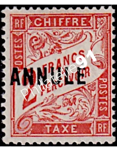 Cours Instruction, TAXE n° 41-CI 1, Collection Timbres de France