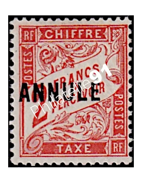 Cours Instruction, TAXE n° 41-CI 1, Collection Timbres de France