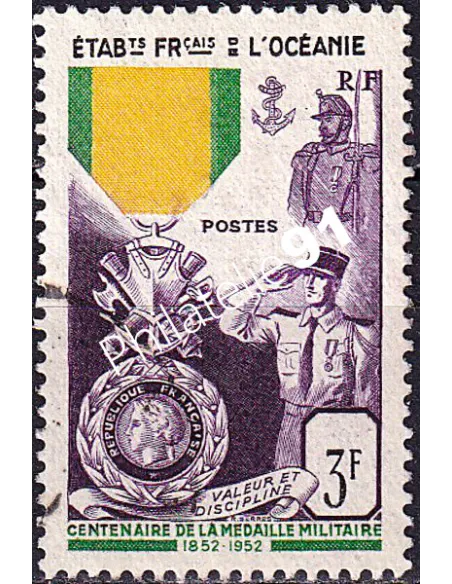 Océanie, n° 202 oblitéré, collection timbres des colonies françaises