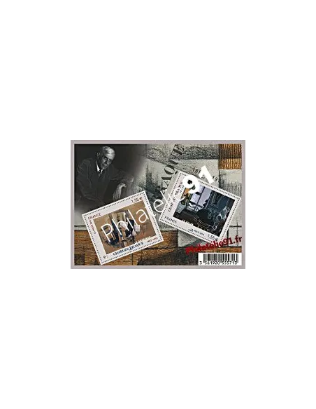 Feuille de timbres de France n° 4800 à 4801 (F4800) - Georges Braque. Série artistique