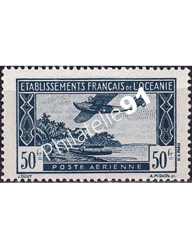 Océanie, PA n° 17 neuf, collection timbres des colonies françaises