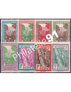 Océanie, Taxe n° 10 à 17 charnière, timbres des colonies françaises