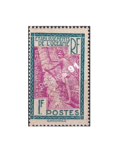 Océanie, Taxe n° 15 neuf, collection timbres des colonies françaises