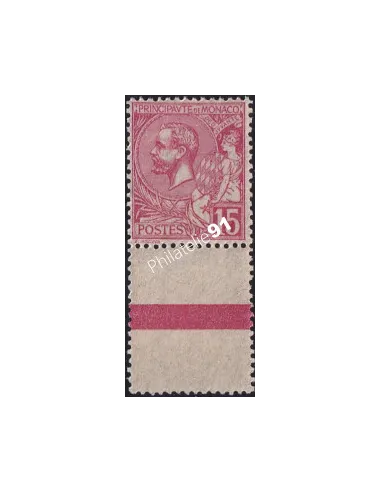 Monaco, n° 15 neuf, collection timbres de Monaco