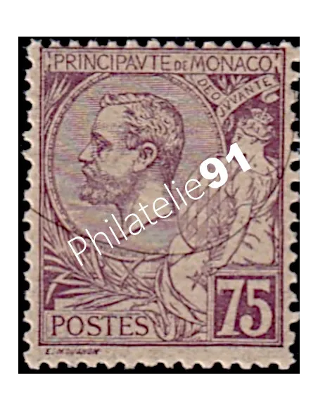 Monaco, n° 19 neuf, collection timbres de Monaco