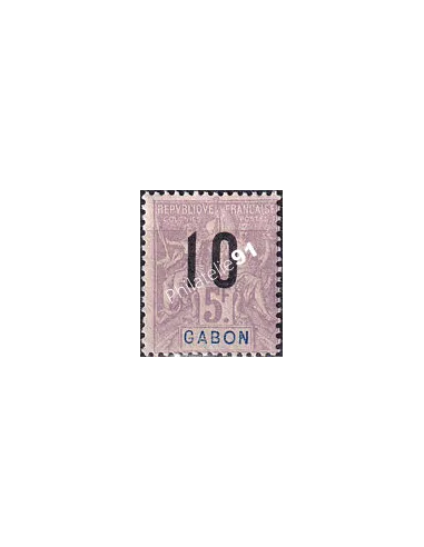 Gabon, n° 78 charnière, collection timbres Colonies